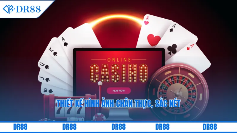 Thiết kế hình ảnh chân thực, sắc nét