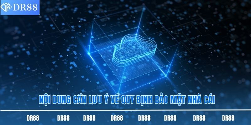 Chính Sách Bảo Mật Dr88 - Nội Dung Quan Trọng Cần Nắm 2 Nội dung cần lưu ý về quy định bảo mật nhà cái