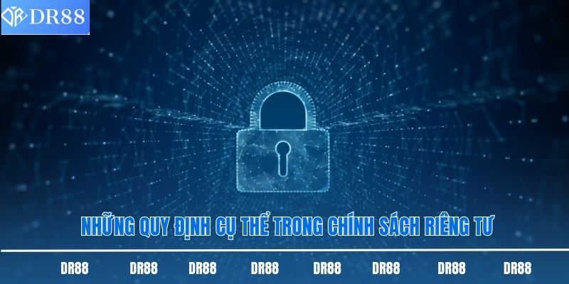 Quyền Riêng Tư Dr88 - Cập Nhật Các Thông Tin Mới Nhất 2 Những quy định cụ thể trong chính sách riêng tư