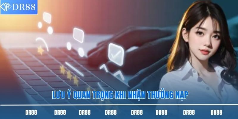Thưởng Nạp Lần Đầu Dr88 - Thông Tin Hot Đừng Bỏ Lỡ! 3 Lưu ý quan trọng khi nhận thưởng nạp